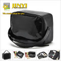2013 hot sale glossy pvc toiletry bag plain shinny cosmetic bag promotion bag with handle
